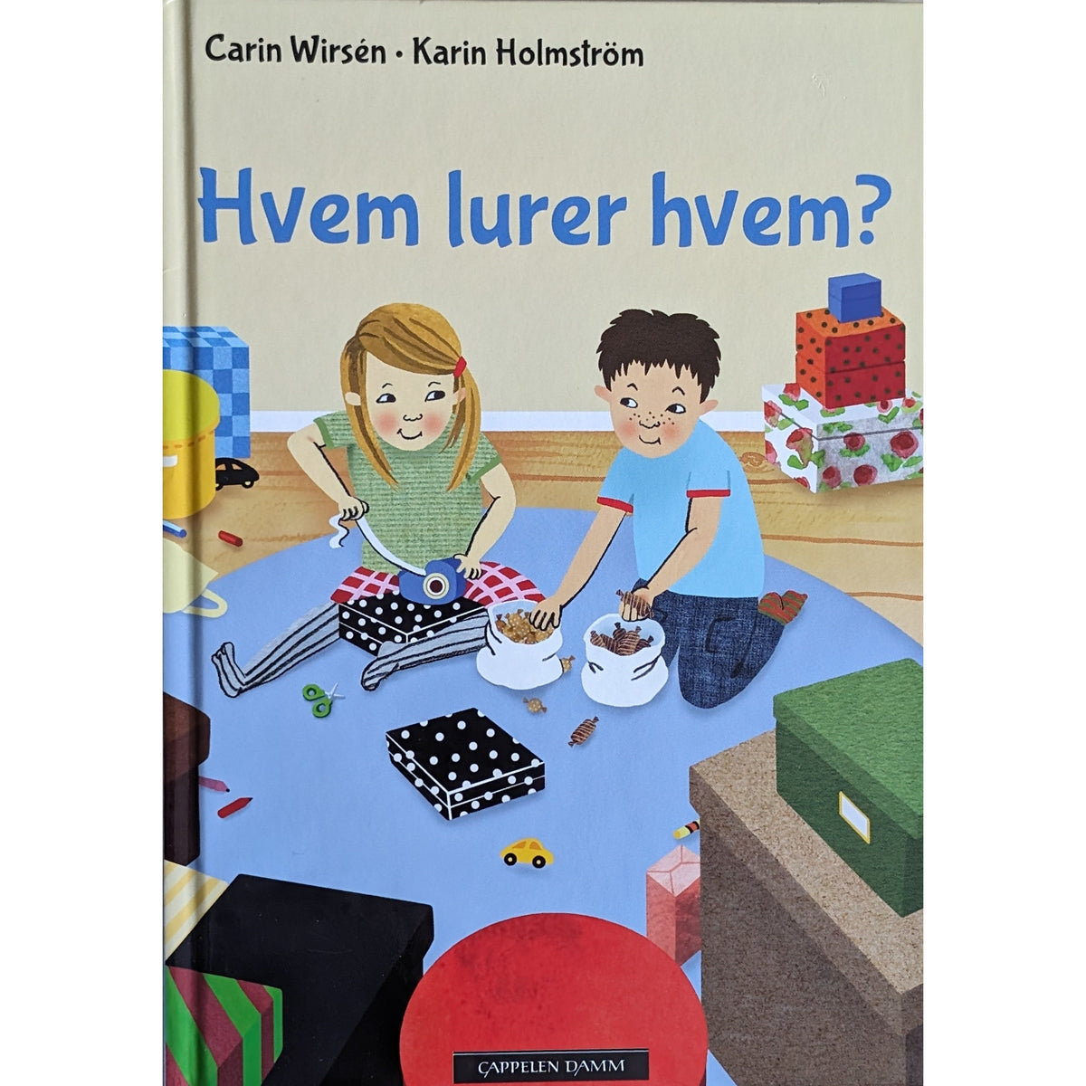 Alma og Egon - Hvem lurer hvem? - Brukte barnebøker av Carin Wirsén