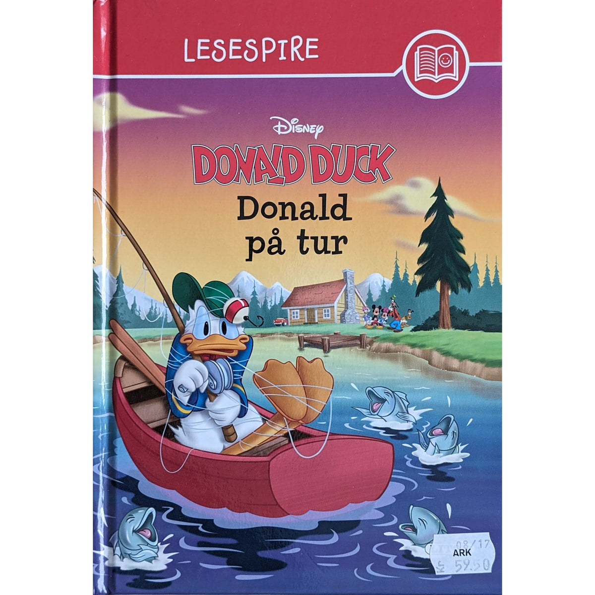 Disney: Donald Duck - Donald på tur. Brukte bøker i Lesespire-serien