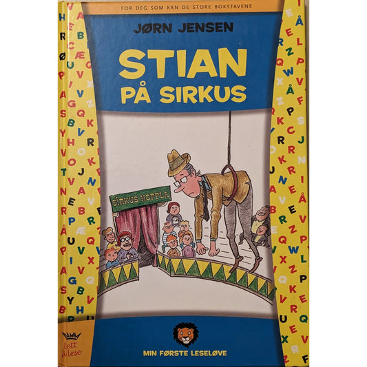 Stian på sirkus, brukte bøker av Jørn Jensen. Min første leseløve