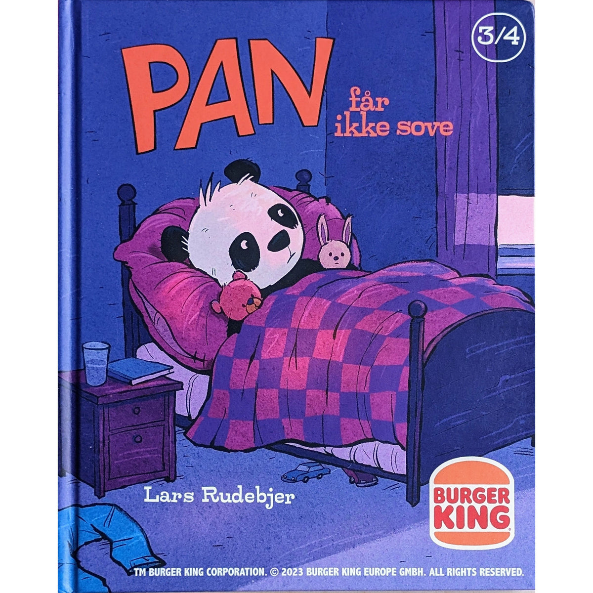 Pan får ikke sove, brukte bøker av Lars Rudebjer