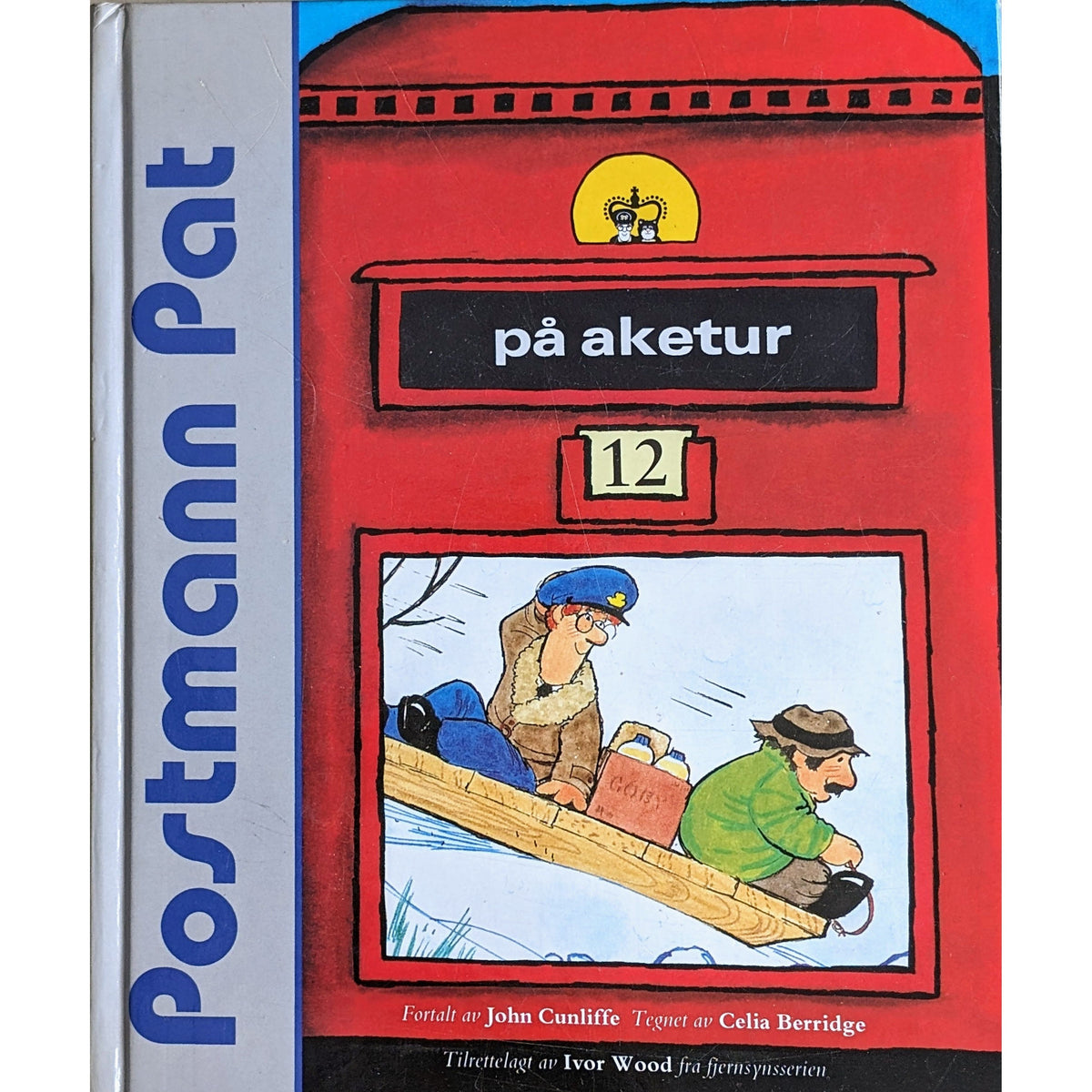 På aketur. Brukte bøker av John Cunliffe om Postmann Pat