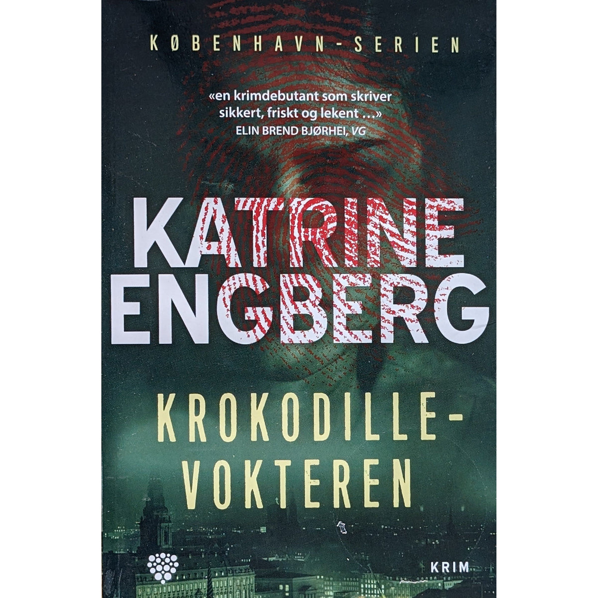 Krokodillevokteren. Brukte bøker av Katrine Engberg