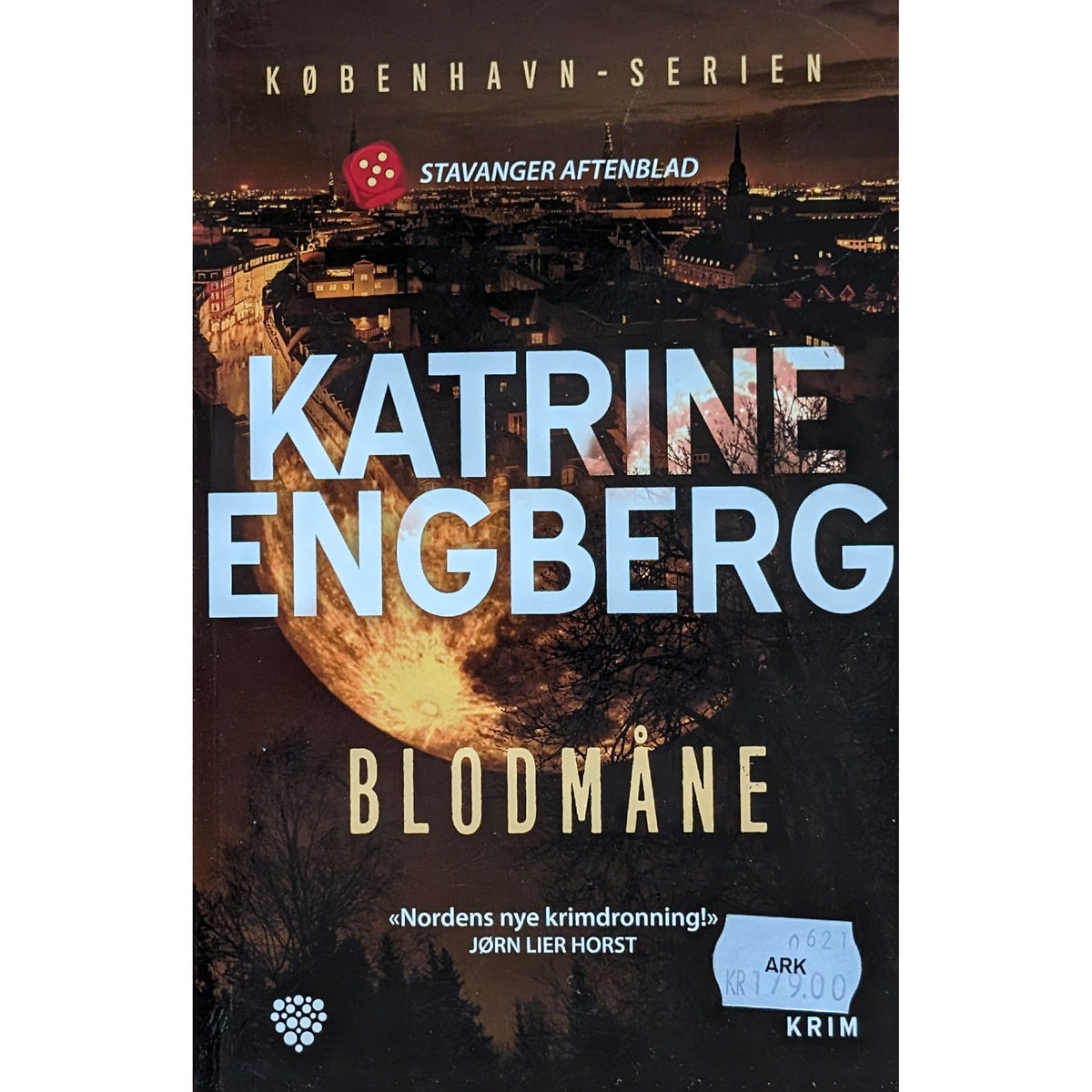 Blodmåne. Brukte bøker av Katrine Engberg
