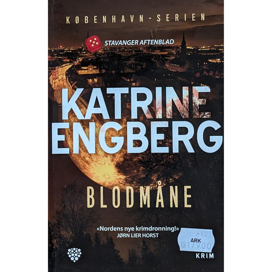 Blodmåne. Brukte bøker av Katrine Engberg