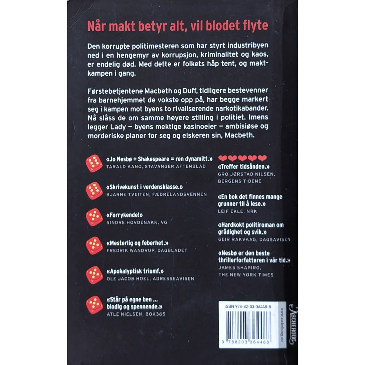 Macbeth, brukte bøker av Jo Nesbø
