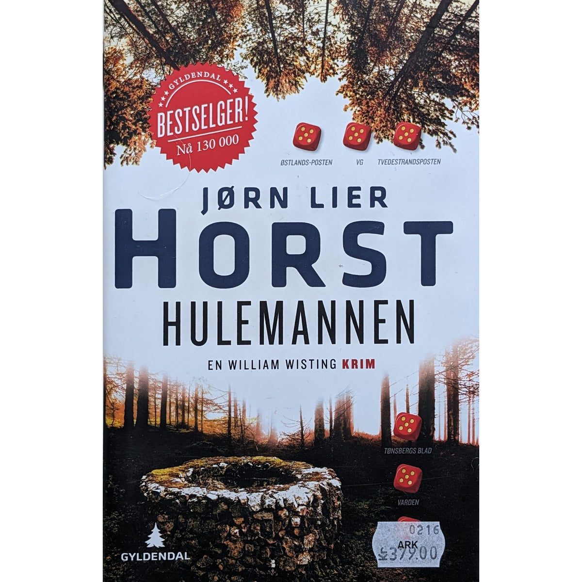 Hulemannen - William Wisting 9 - Brukte bøker av Jørn Lier Horst