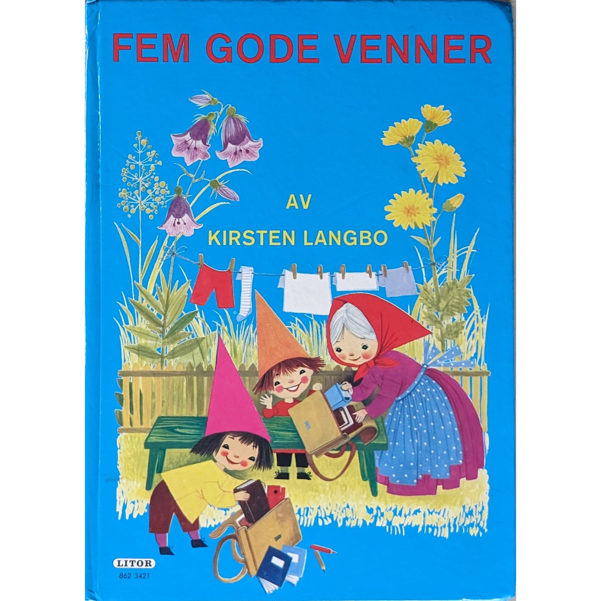 Fem gode venner - Brukte bøker av Kirsten Langbo
