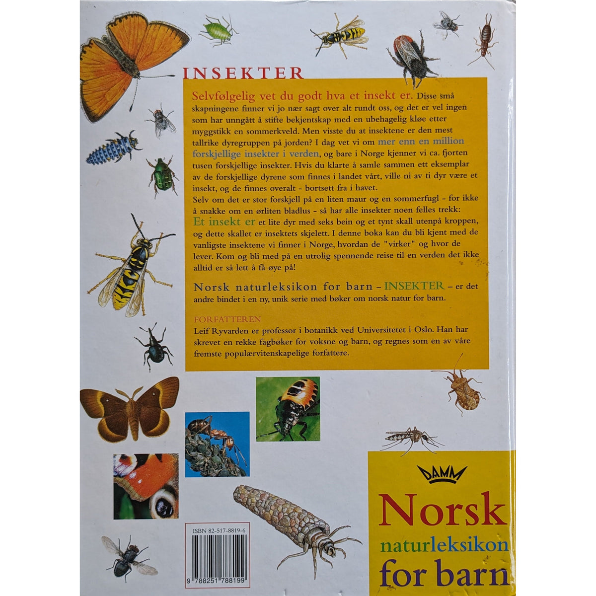 Innsekter, brukte bøker av Leif Ryvarden. Naturleksikon