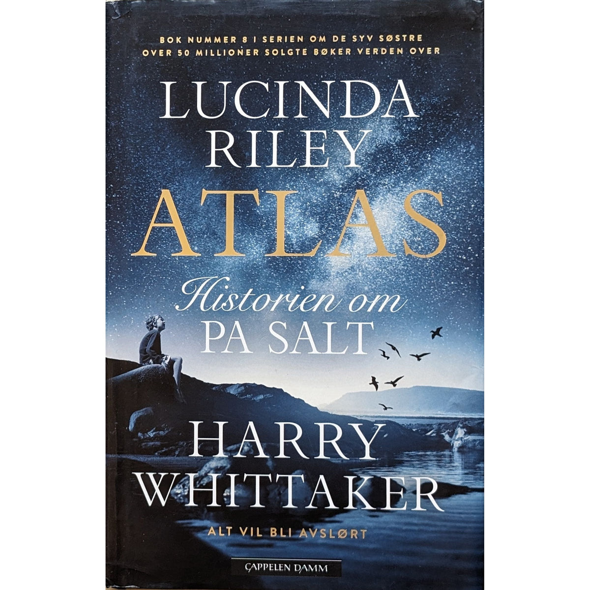 Atlas. Historien om Pa Salt (De syv søstre 8), brukte bøker av Lucinda Riley