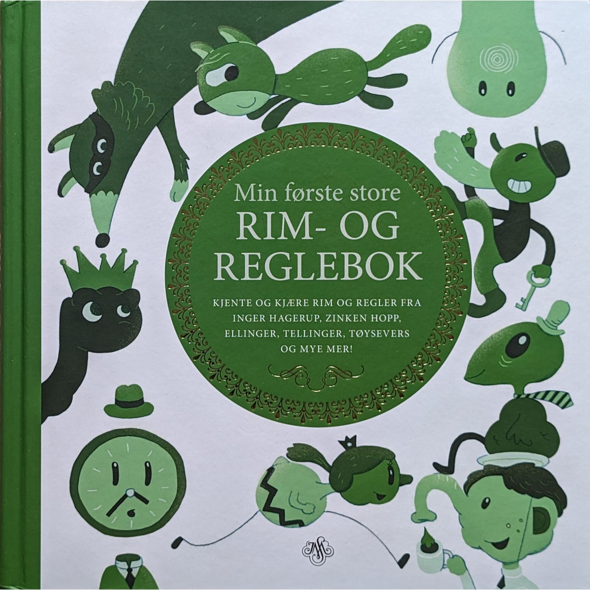 Brukte barnebøker - Min første store rim- og reglebok