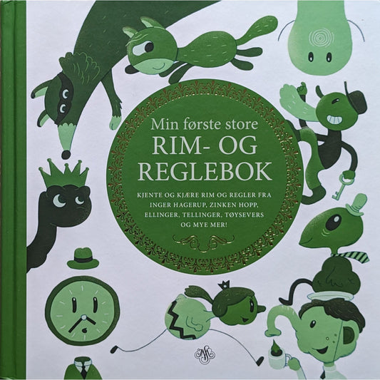 Brukte barnebøker - Min første store rim- og reglebok