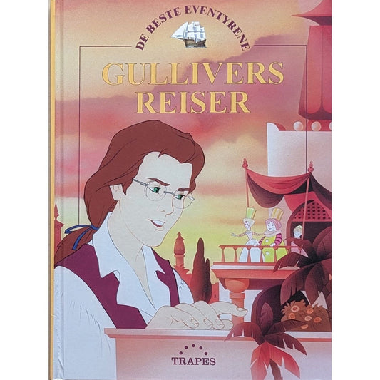 Gullivers reiser. Brukte bøker av Jonathan Swift