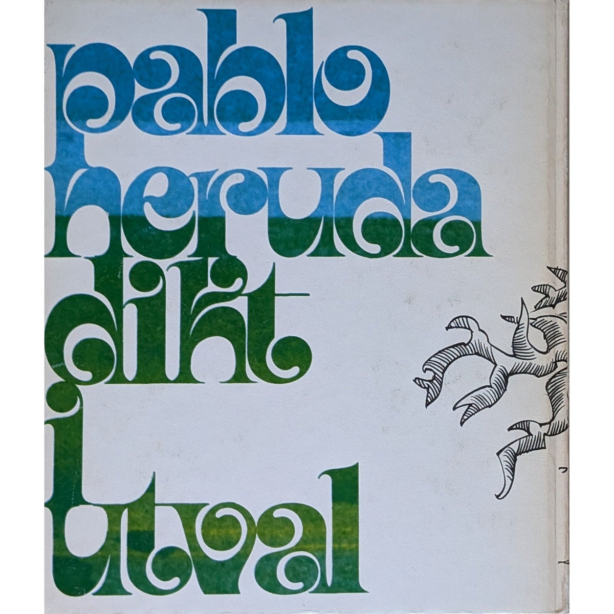 Dikt i utval.  Brukte bøker av Pablo Neruda og Kjartan Fløgstad