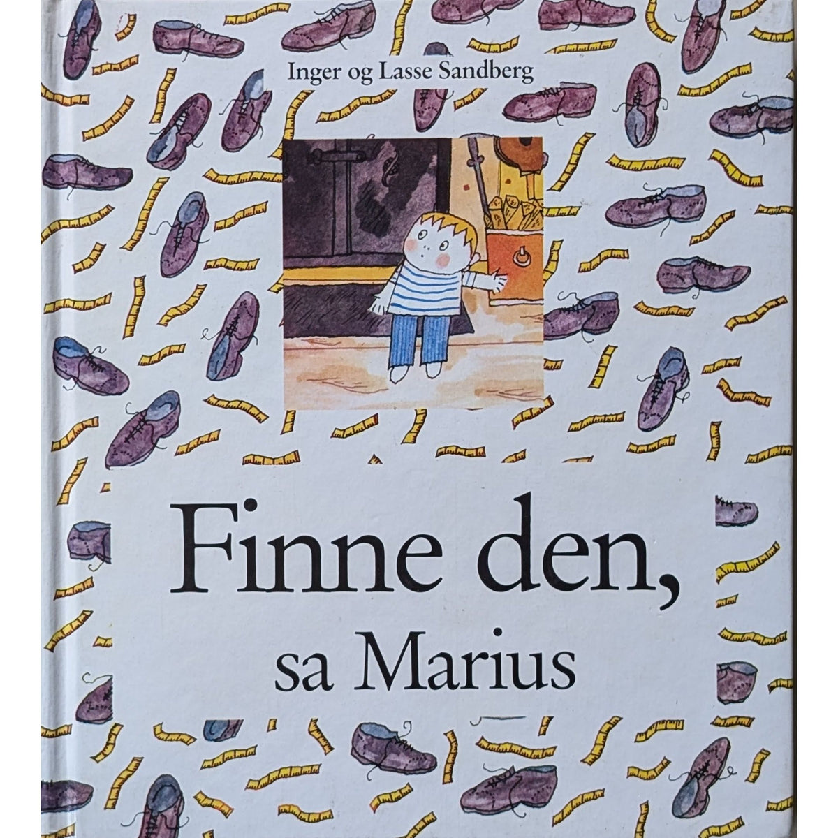 Finne den, sa Marius, brukt bøker av Inger og Lasse Sandberg