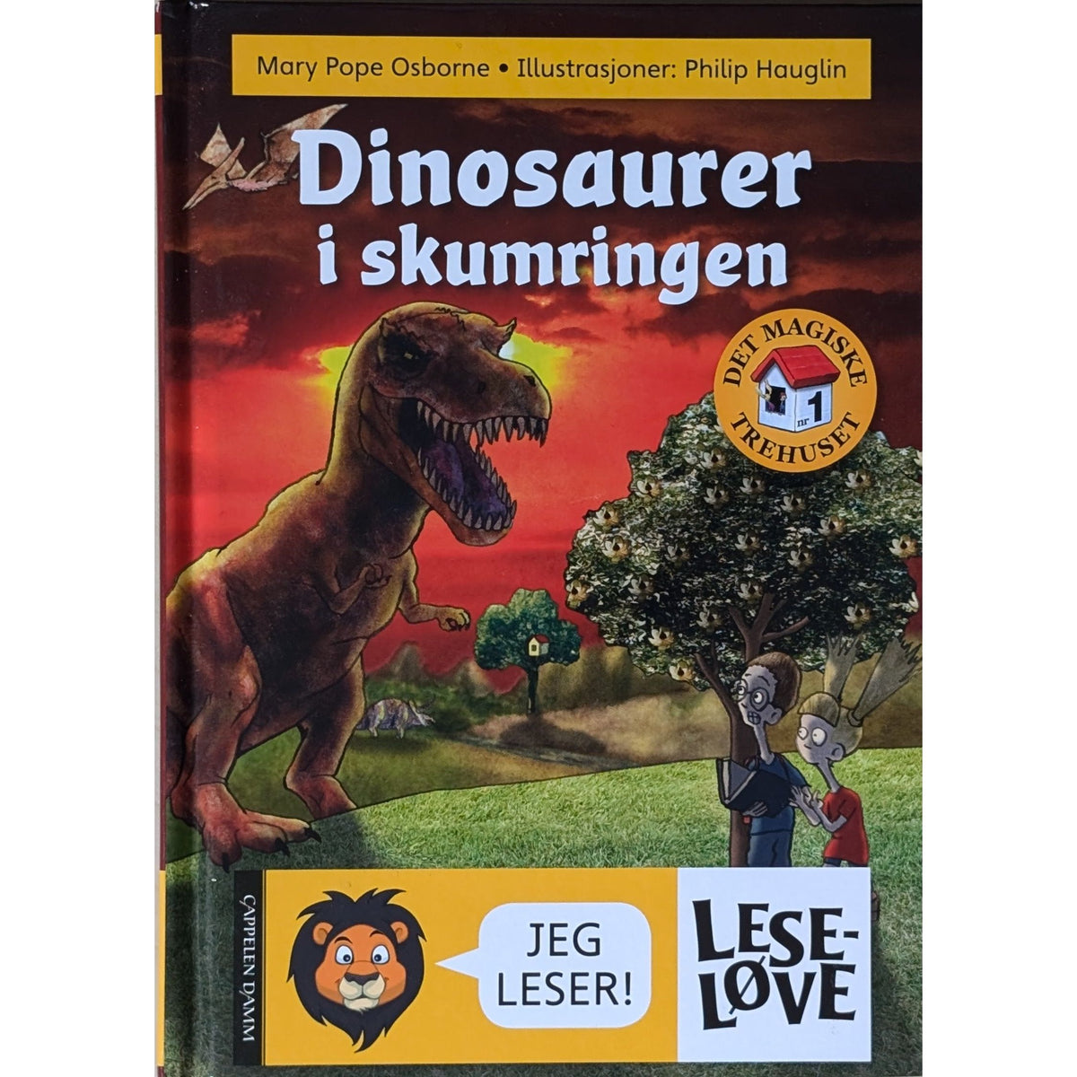 Dinosaurer i skumringen (Det magiske trehuset 1), brukte bøker av Mary Pope Osborne