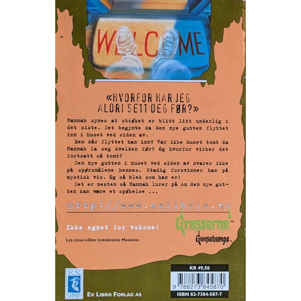Grøsserne 10 - Den mystiske naboen - Brukte bøker av R.L. Stine