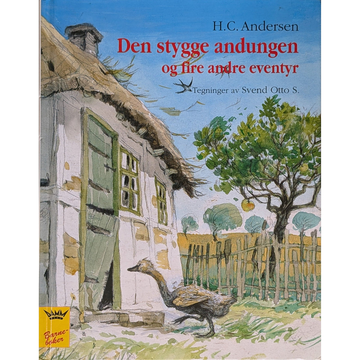 Den stygge andungen og fire andre eventyr, brukte bøker av H.C. Andersen og Svend Otto S.