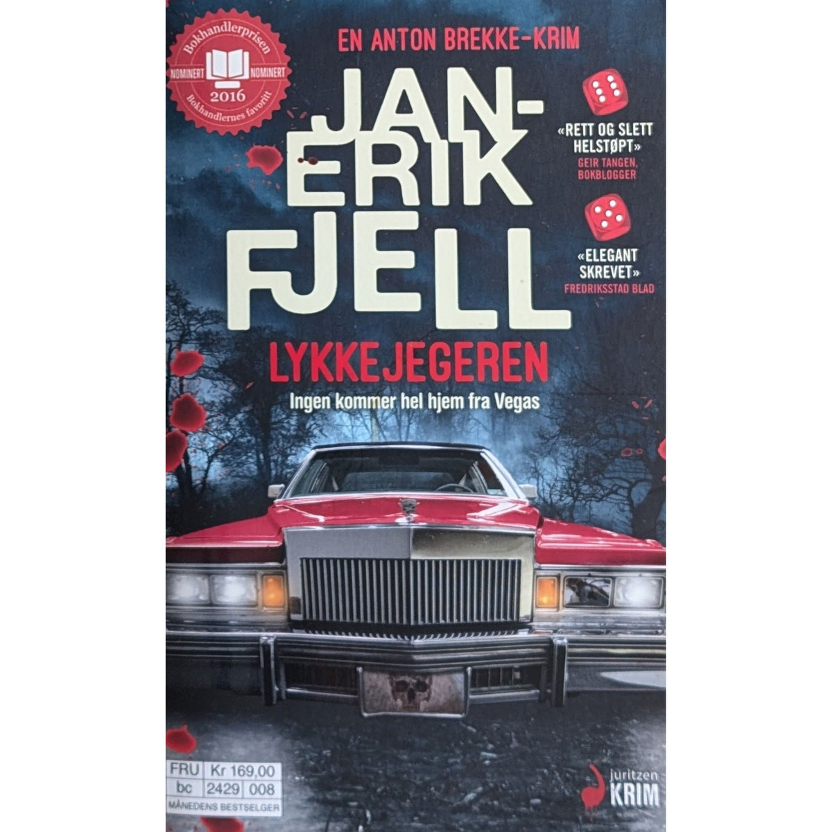 Anton Brekke 5 - Lykkejegeren, brukte bøker av Jan-Erik Fjell