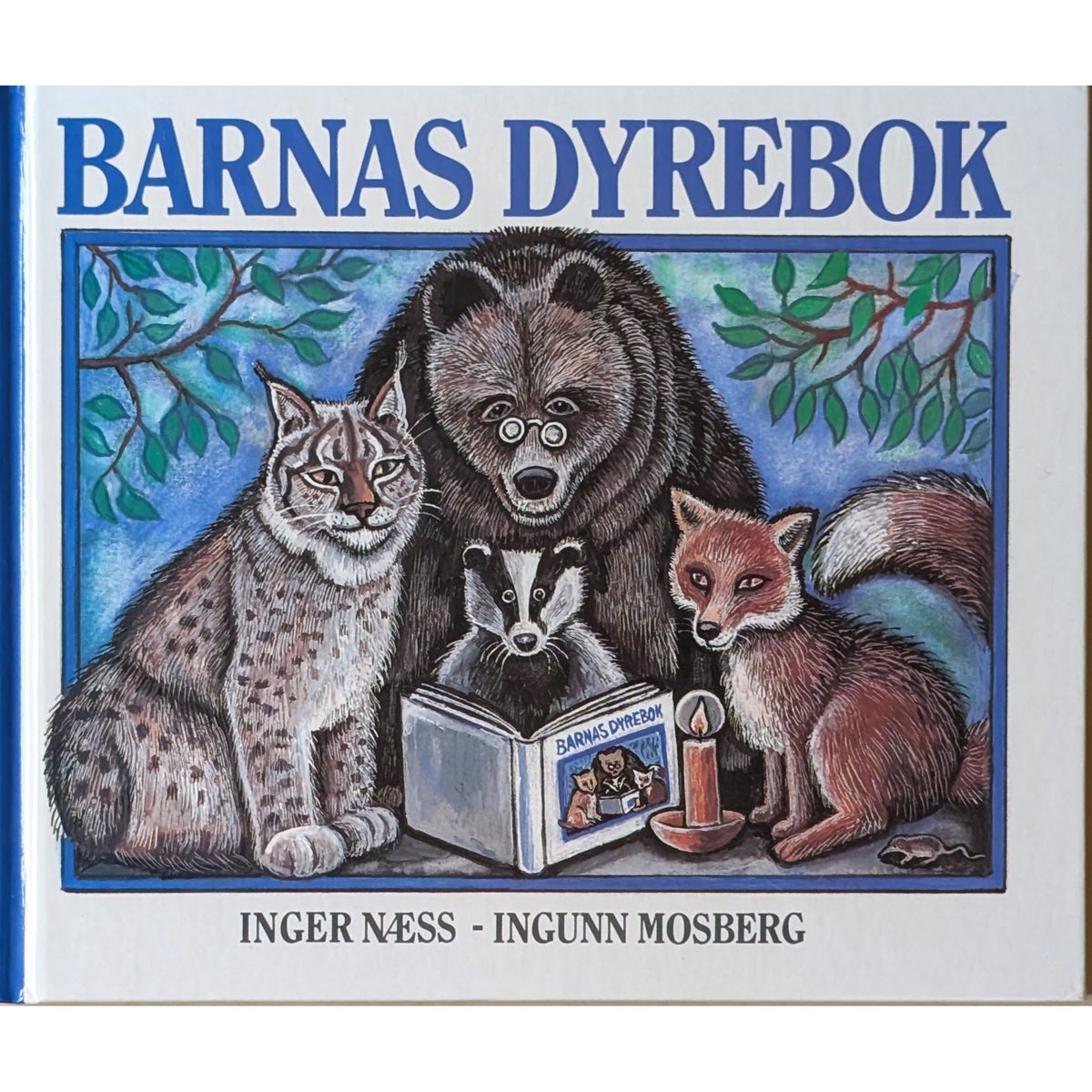 Barnas dyrebok, brukte bøker av Inger Næss og Ingunn Mosberg