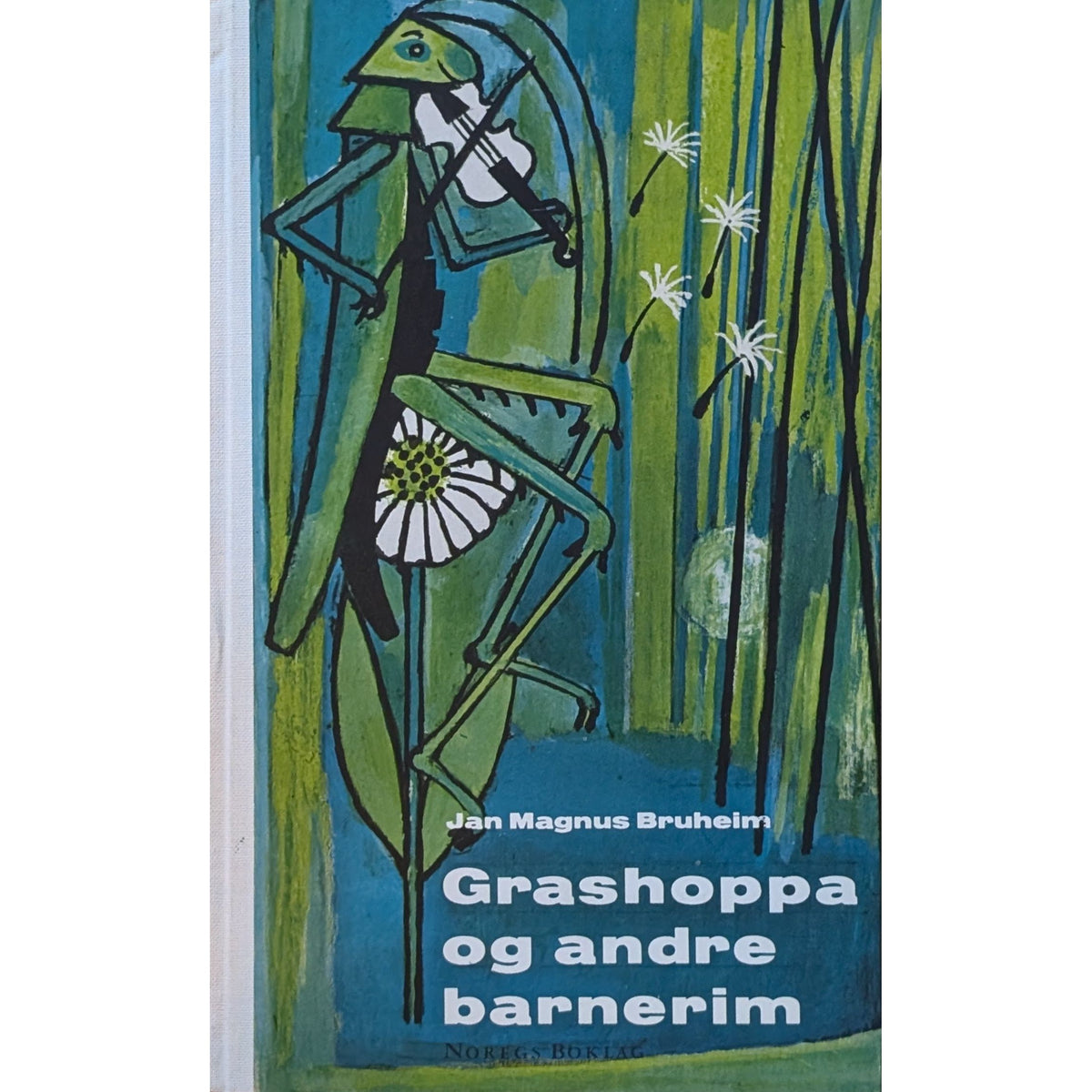 Grashoppa og andre barnerim. Brukte bøker av Jan-Magnus Bruheim