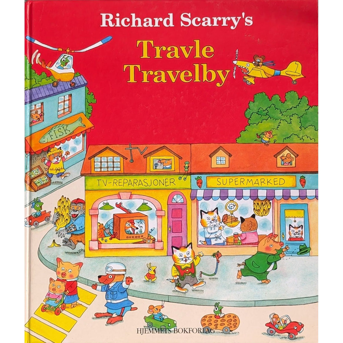 Travle Travelby - Brukte bøker av Richard Scarry
