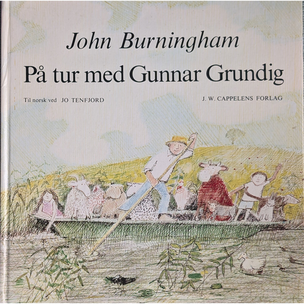 På tur med Gunnar Grundig, brukte bøker av John Burningham