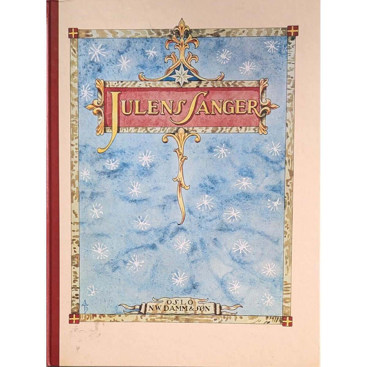 Julens sanger- Sangbok, brukte bøker illustrert av Arnold Thornam
