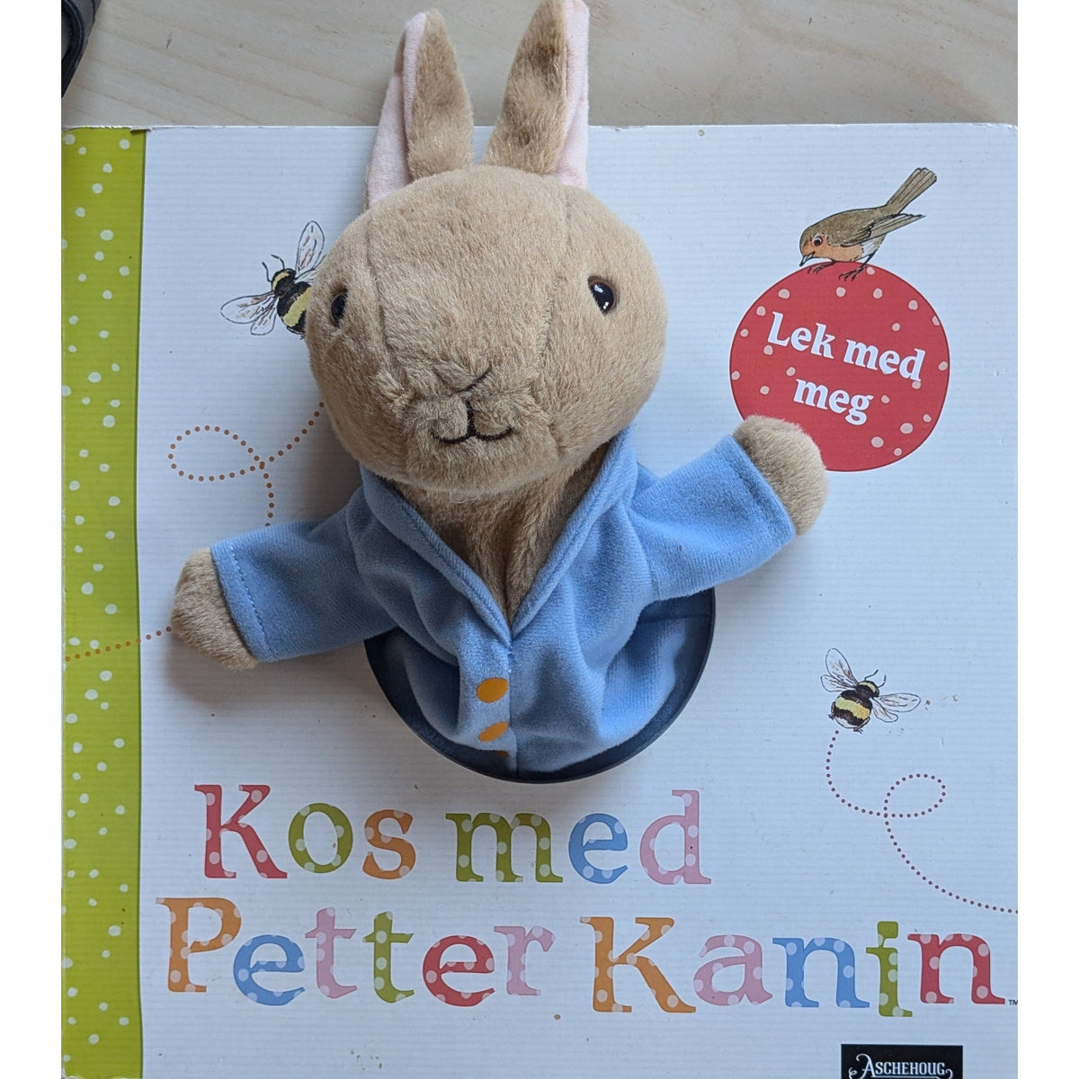 Petter Kanin - Kos med Petter Kanin. Fingerdukkebok. Beatrix Potter, brukte bøker