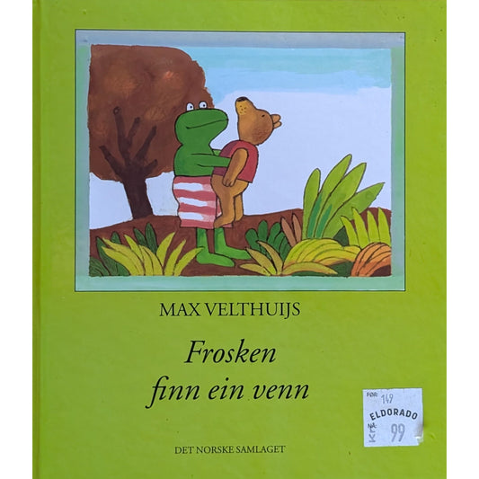 Frosken finn ein venn, brukte bøker av Max Velthuijs