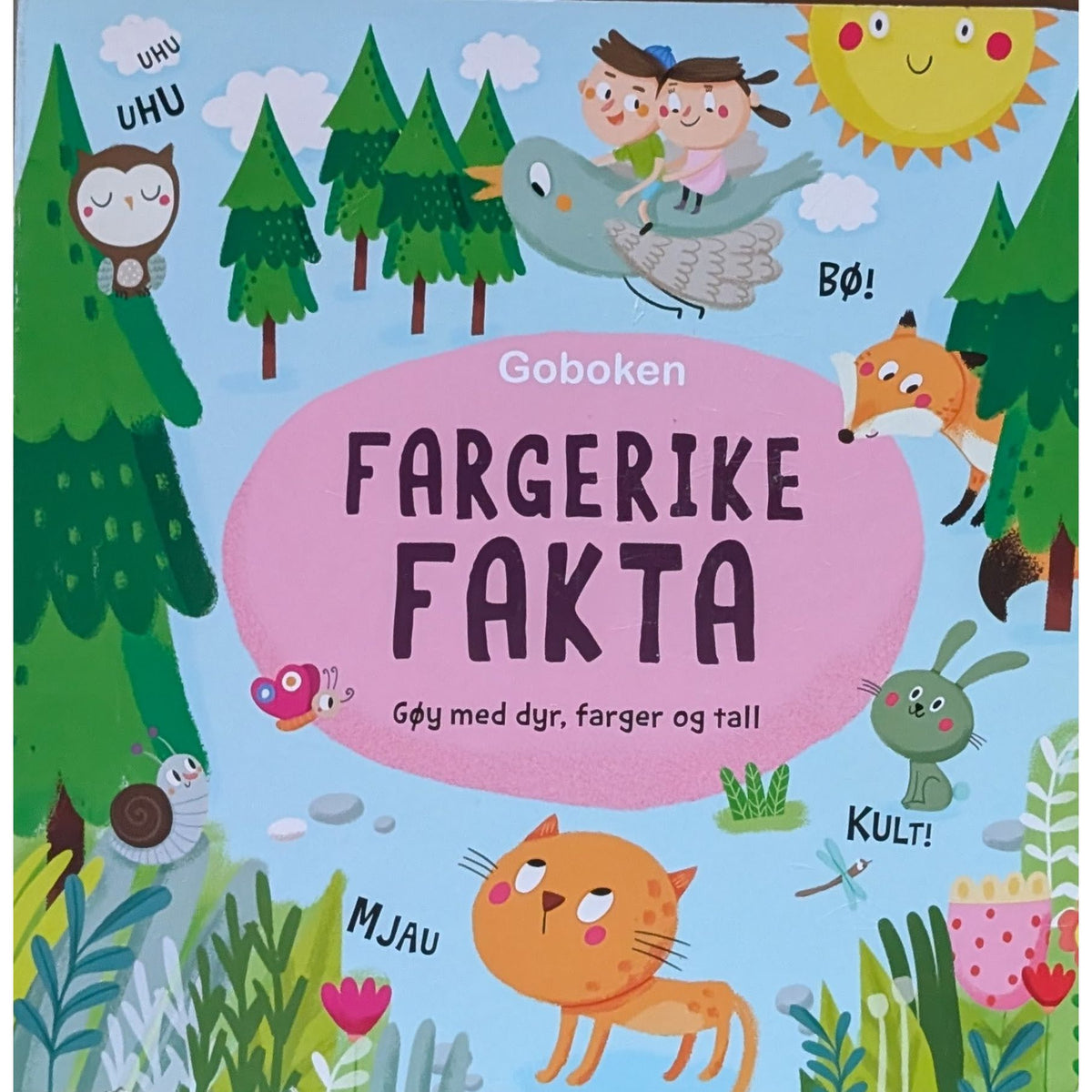 Go'boken: Fargerike fakta. Gøy med dyr, farger og tall - Brukte barnebøker
