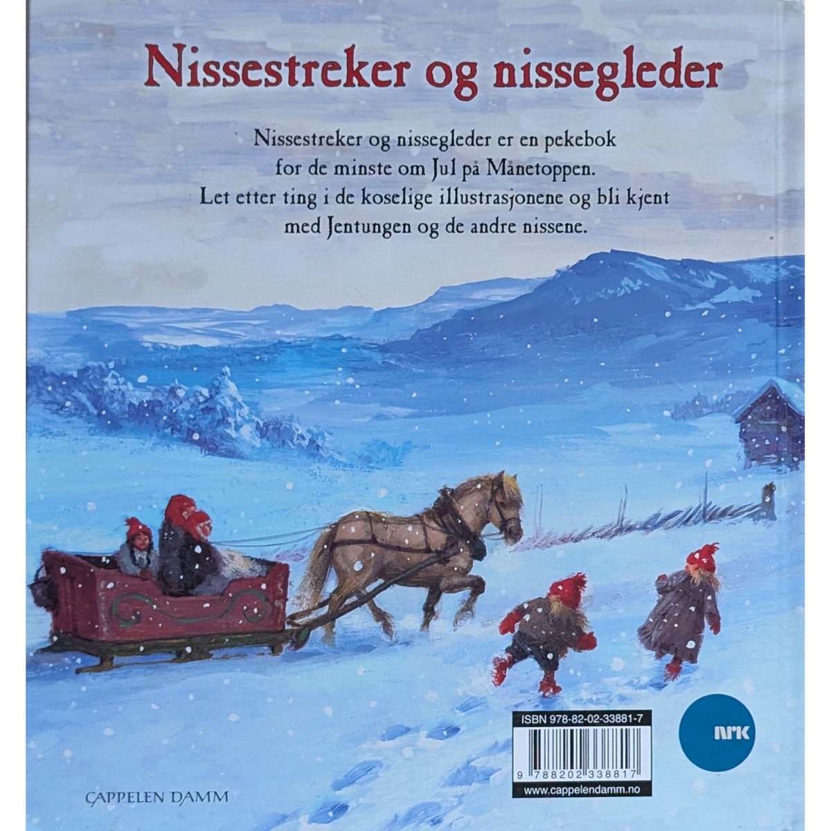 Månetoppen - Nissestreker og nissegleder, brukte bøker av Gudny Ingebjørg Hagen