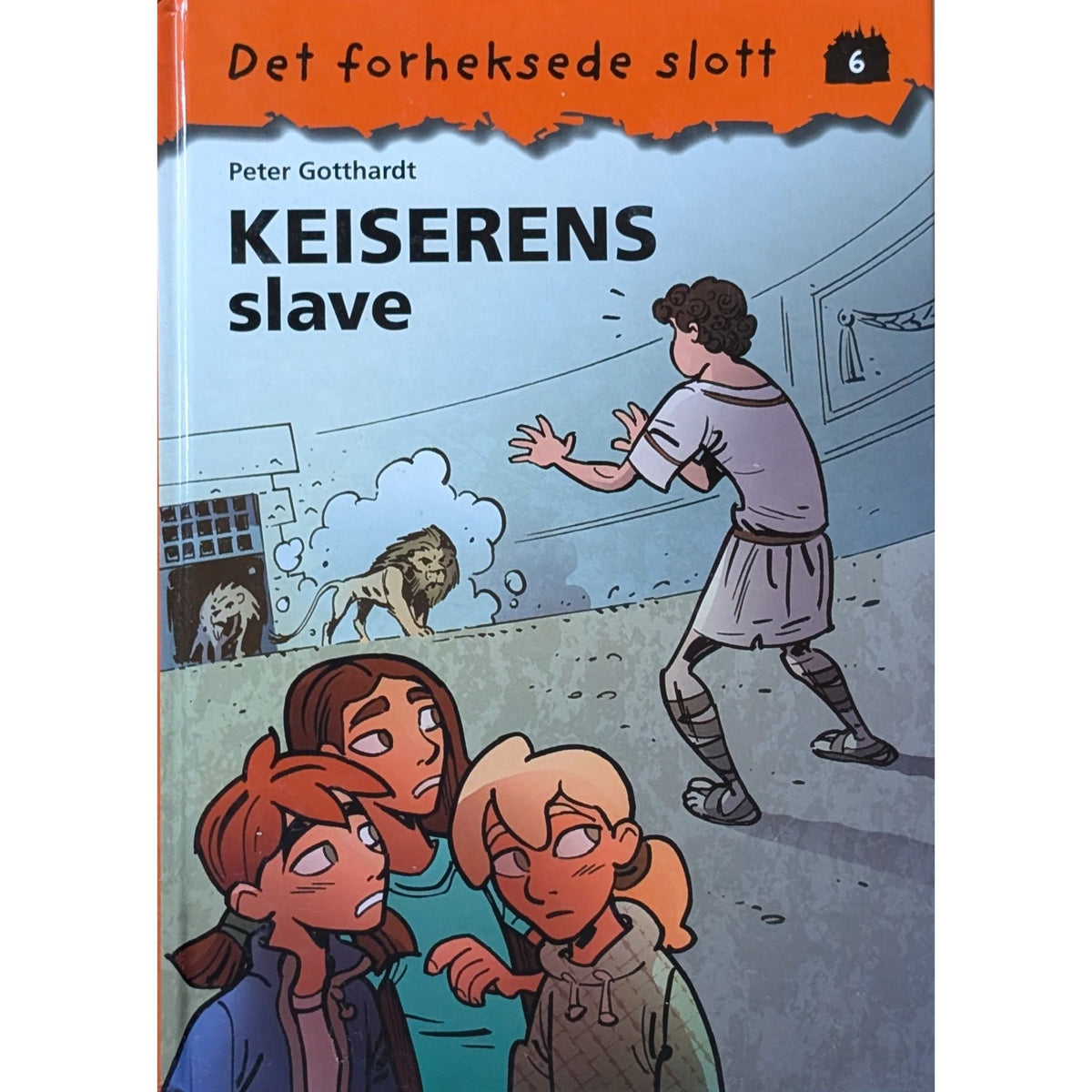 Det forheksede slott 6 - Keiserens slave. Brukte bøker av Peter Gotthardt
