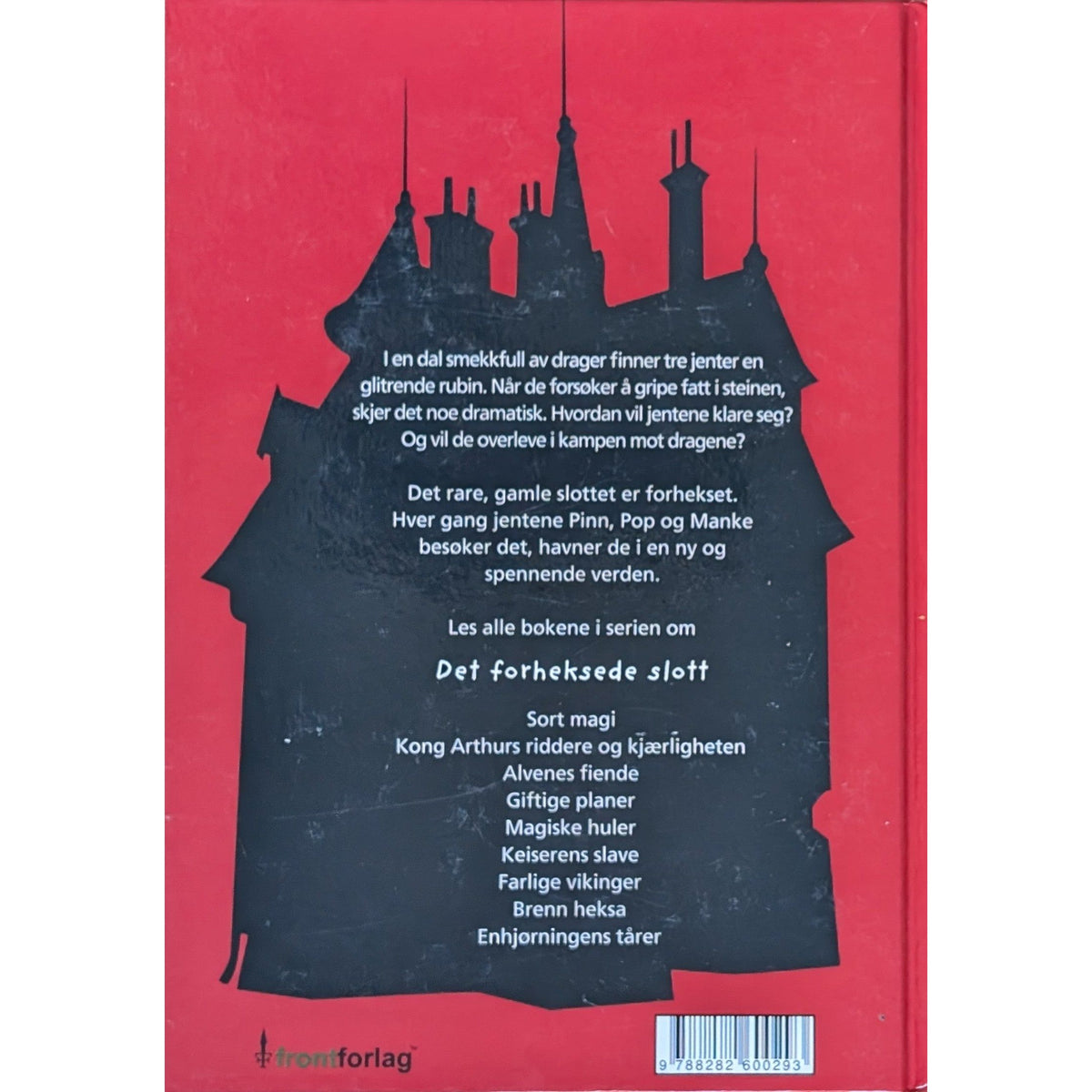 Det forheksede slott 10 - Dragens hjerte. Brukte bøker av Peter Gotthardt