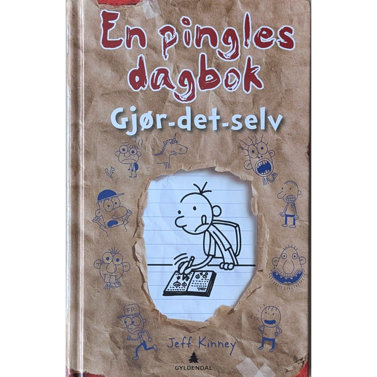 En pingles dagbok - Gjør det selv - Brukte barnebøker av Jeff Kinney