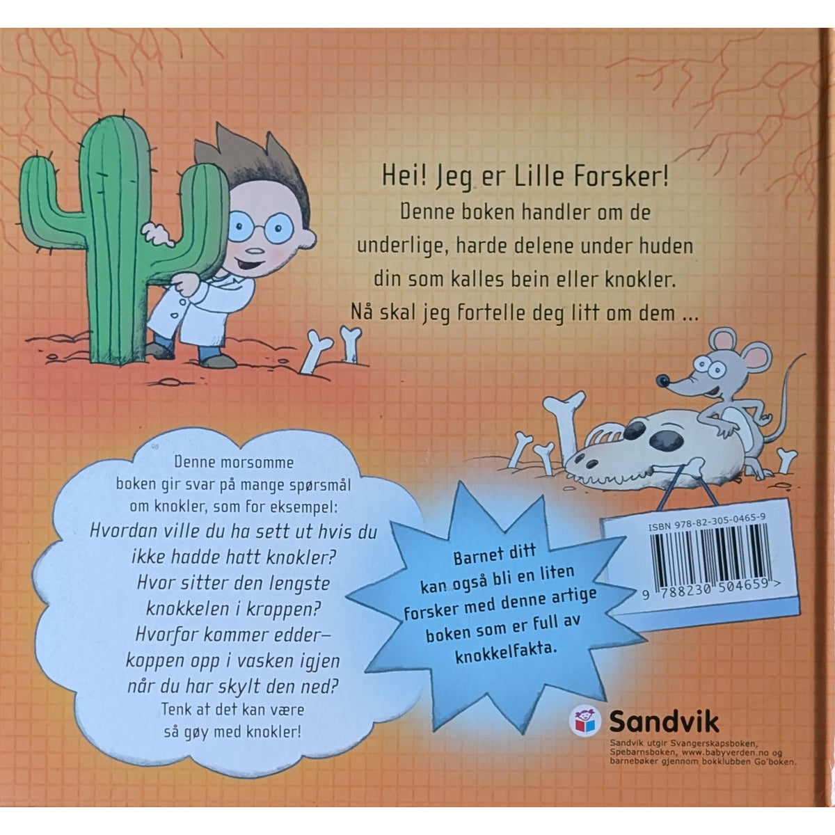 Lille forsker - Knoklene  Brukte bøker av Kate Lennard . Faktabøker
