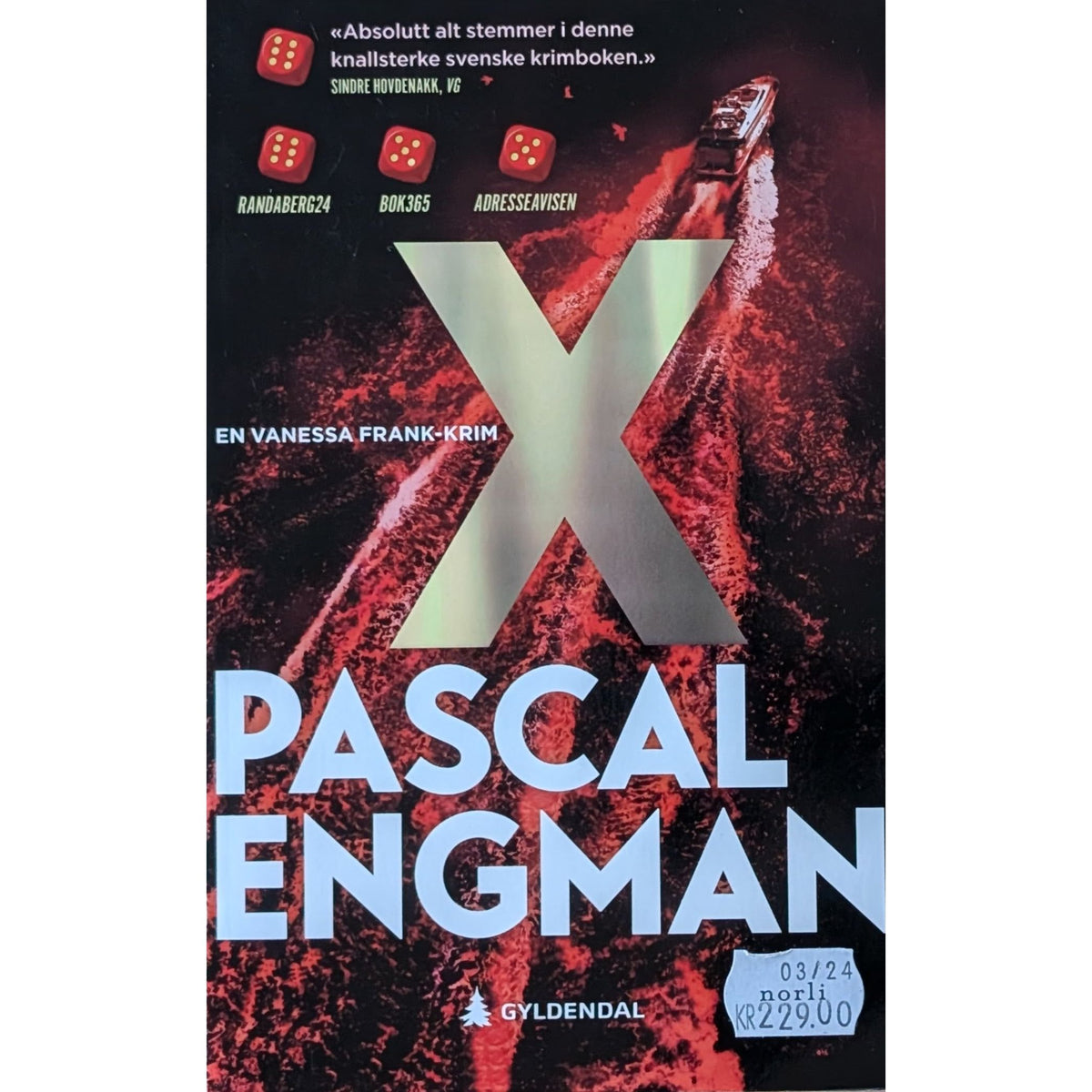 Vanessa Frank 5 - X - Brukte bøker av Pascal Engman