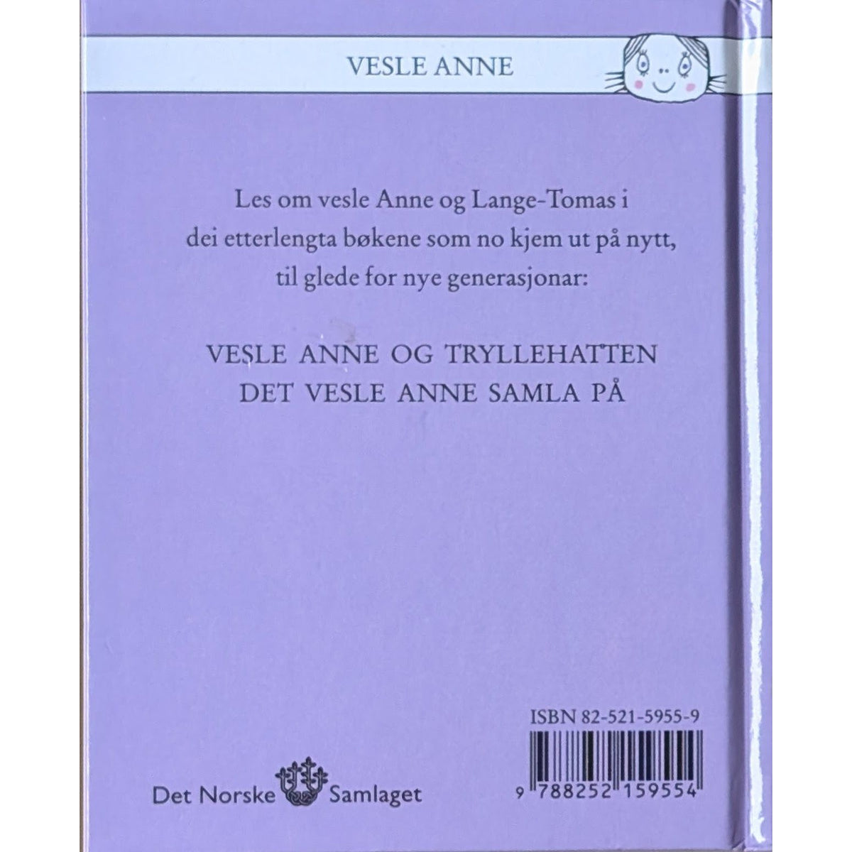 Det Vesle Anne samla på, brukte bøker av Inger og Lasse Sandberg