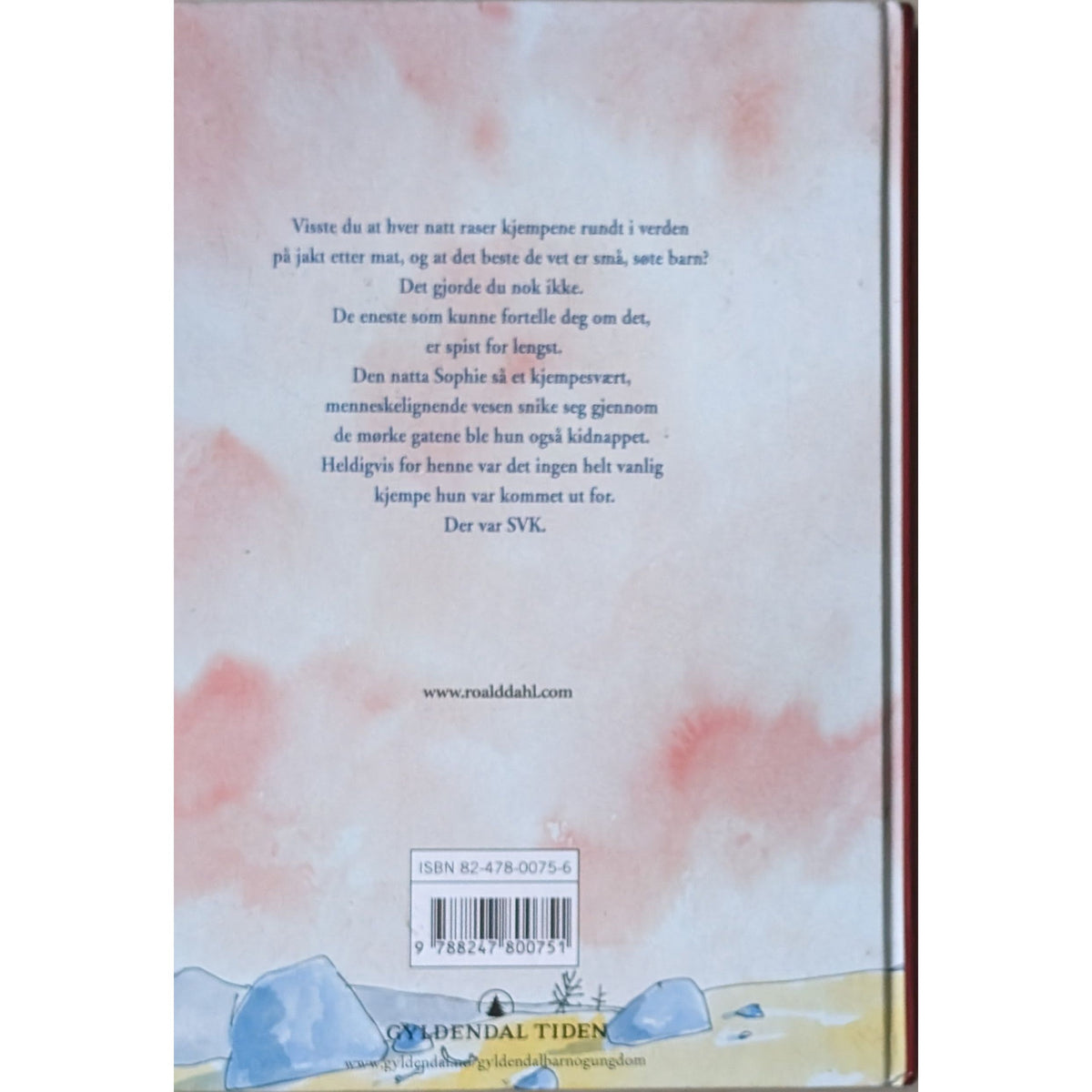 SVK - Brukte bøker av Roald Dahl og Quentin Blake