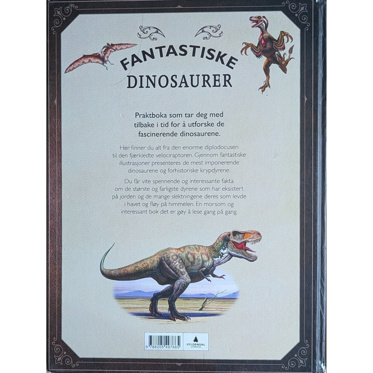Fantastiske dinosaurer, brukte bøker av Tom Jackson og Rudolf Farkas