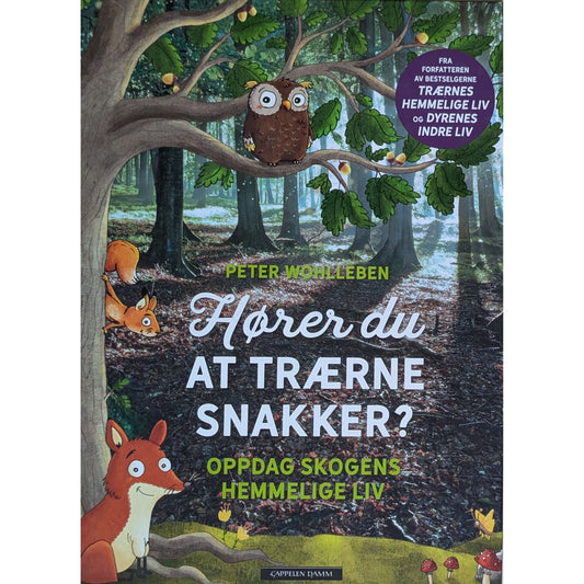 Hører du at trærne snakker? Brukte faktabøker av Peter Wohlleben. 