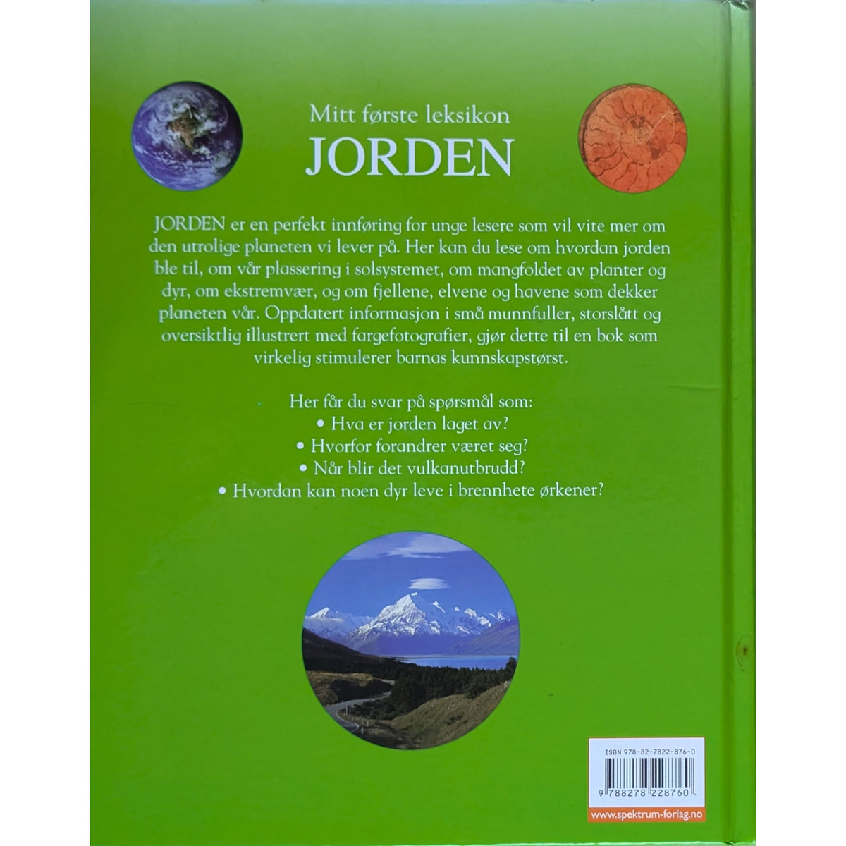 Mitt første leksikon - Jorden. Brukte faktabøker av Jen Green