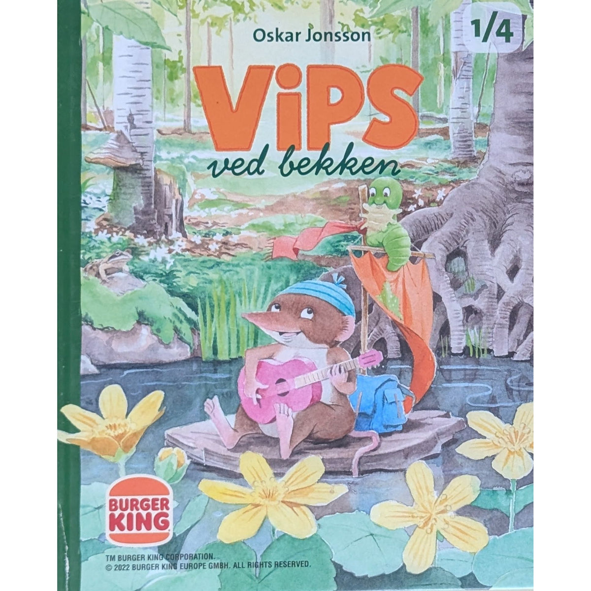 Vips ved bekken, brukte bøker av Oskar Jonsson