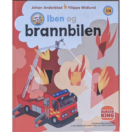 Iben og brannbilen, brukte bøker av Johan Anderblad