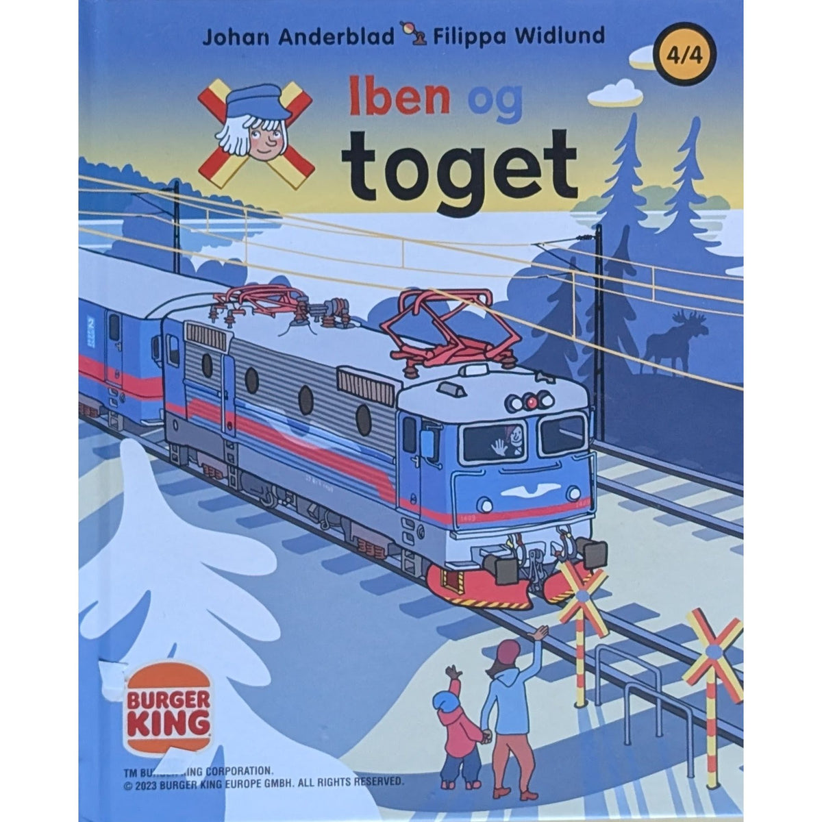 Iben og toget, brukte bøker av Johan Anderblad