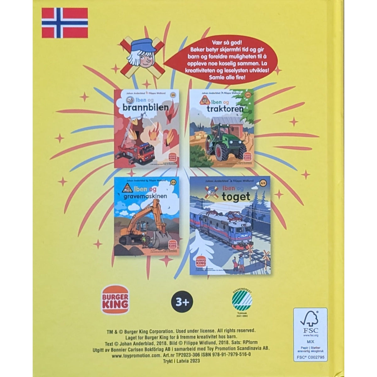 Iben og toget, brukte bøker av Johan Anderblad