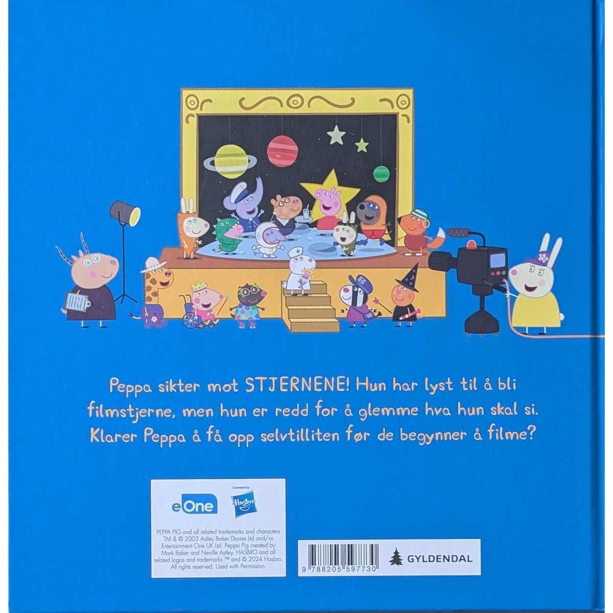 Peppa Pig - Peppa sikter mot stjernene, brukte bøker om Peppa Pig