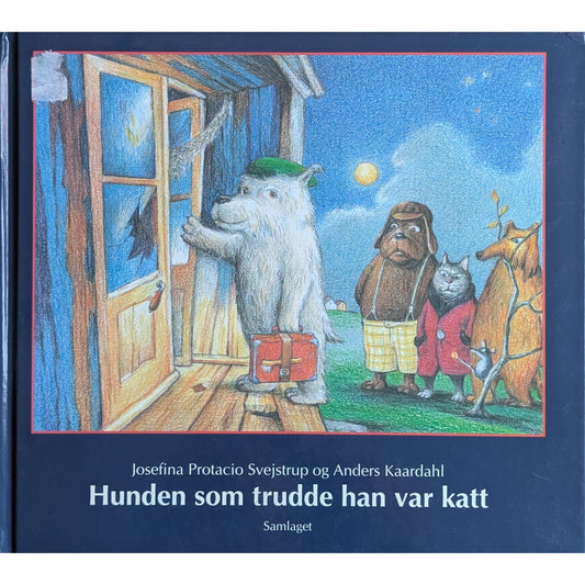 Hunden som trudde han var katt. Brukte bøker av Josefina Svejstrup