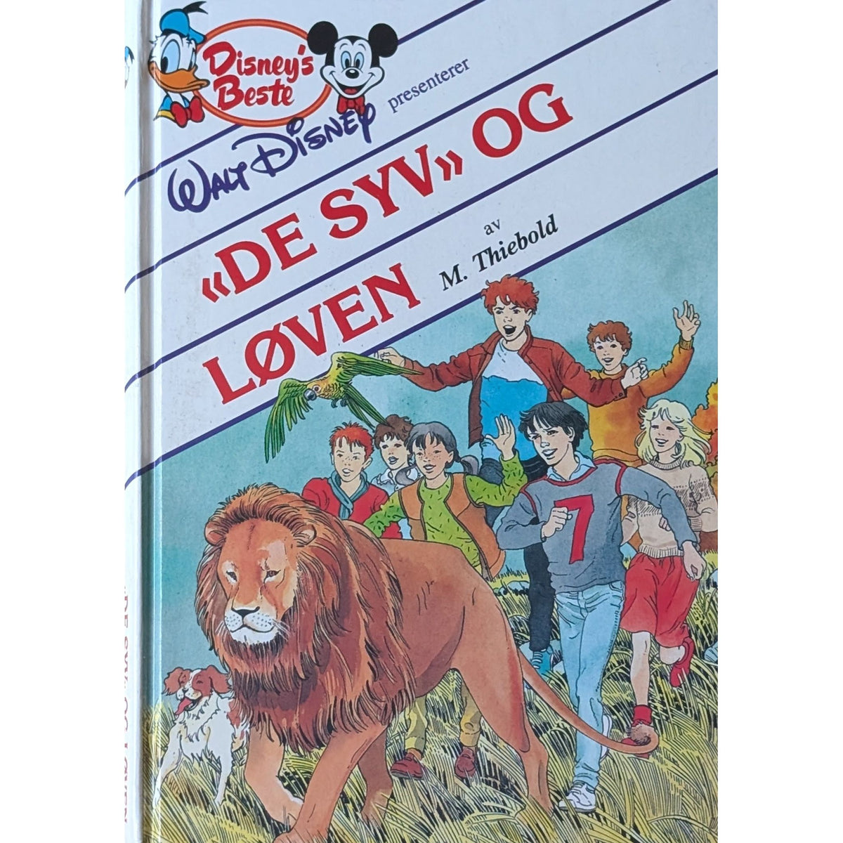 Disney - "De syv" og løven - Brukte bøker basert på Enid Blytons personer