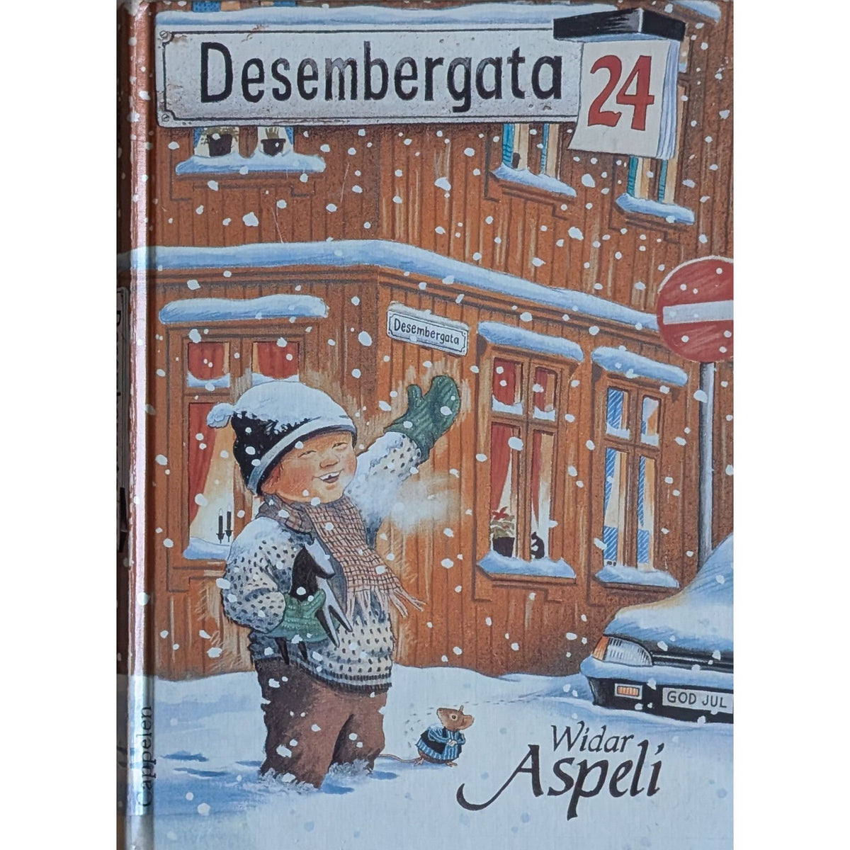 Desembergata 24 - Brukte bøker av Widar Aspeli. Adventsbok