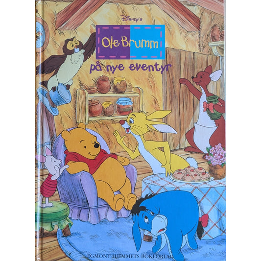 Ole Brumm på nye eventyr. Brukte bøker fra Disney